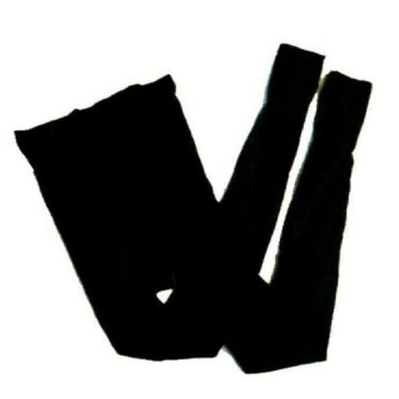 SPANX Women’s Footless Tights Black Opaque High Waist Shaping Control Size G - Picture 2 of 7